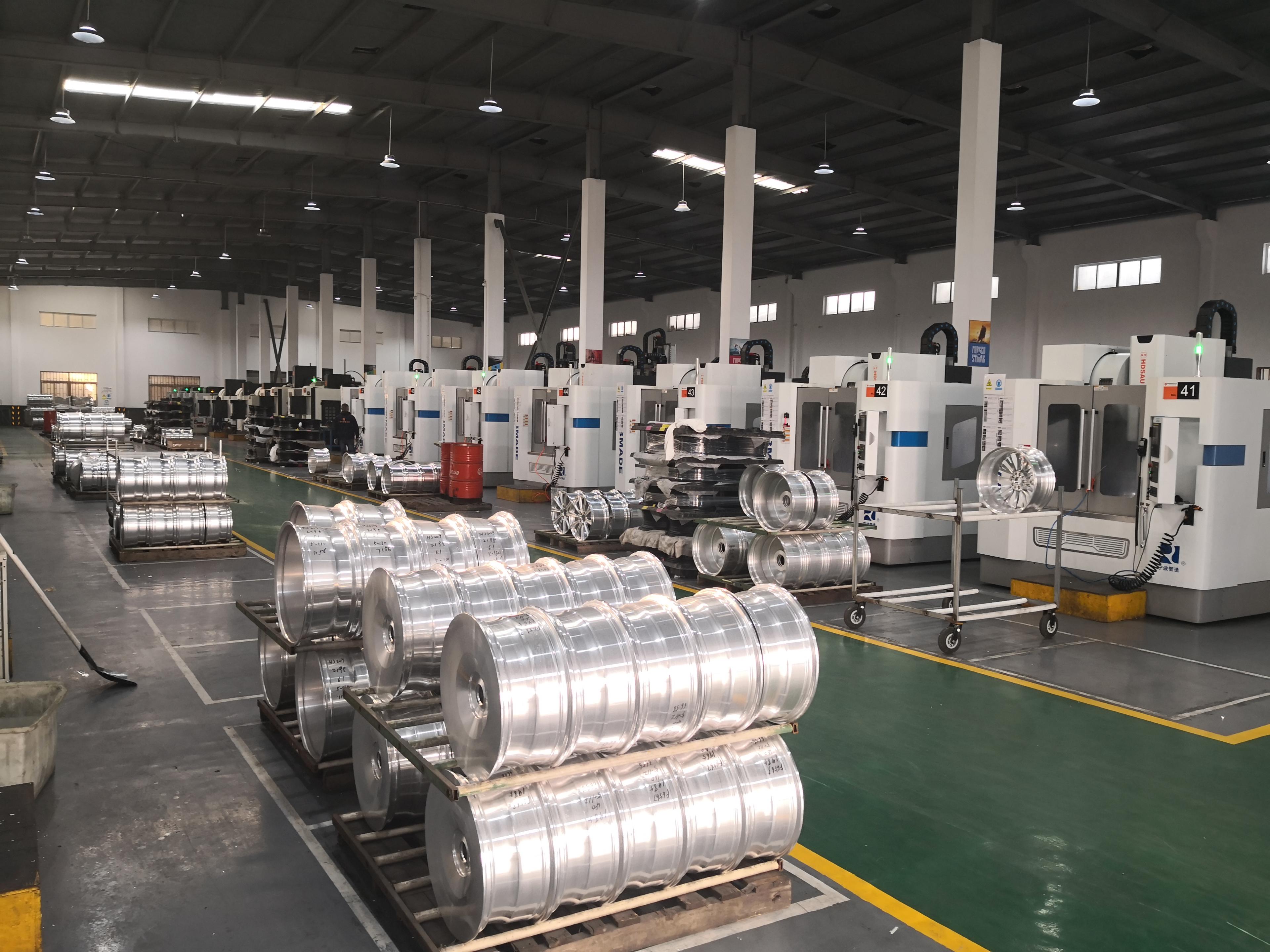Manufacturing machine on the production floor