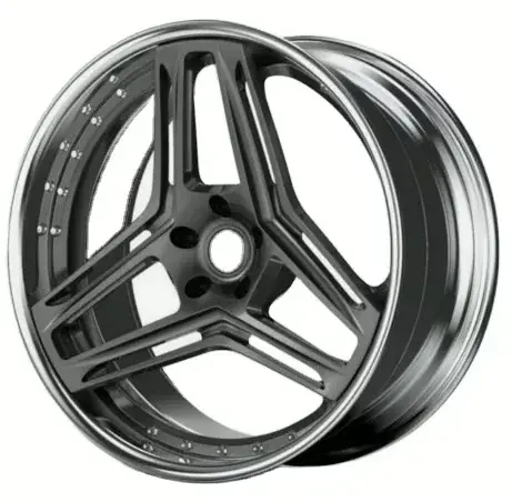 CCW Deep Dish 3-Spoke 2-Piece Forged