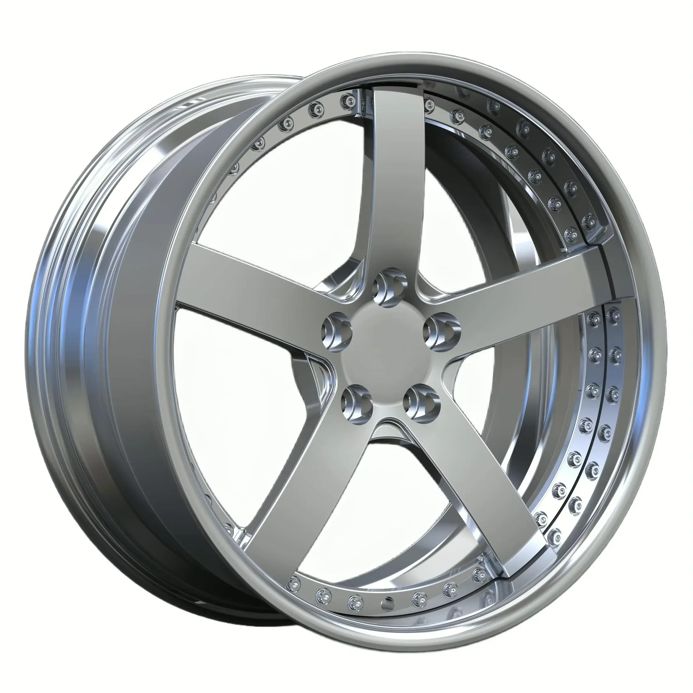 CCW Wide 5-Spoke 2-Piece Forged